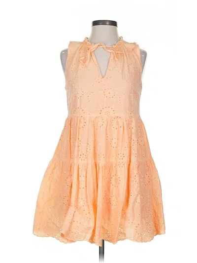Pre-owned Bb Dakota By Steve Madden Casual Dress In Orange