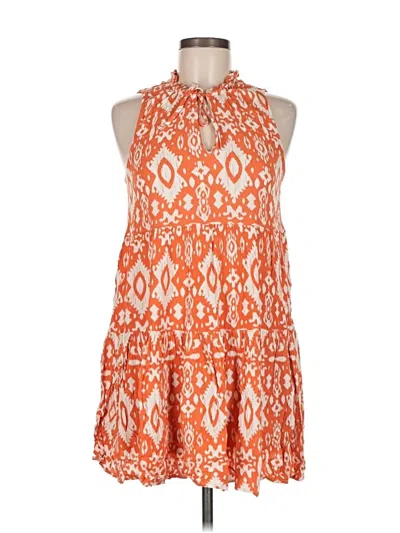 Pre-owned Bb Dakota By Steve Madden Casual Dress In Orange