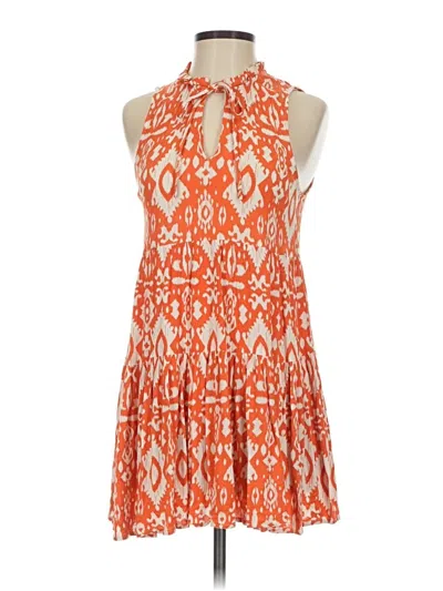 Pre-owned Bb Dakota By Steve Madden Casual Dress In Orange
