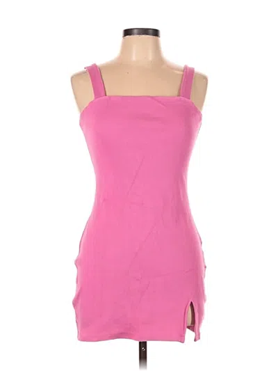 Pre-owned Bb Dakota By Steve Madden Casual Dress In Pink