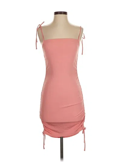 Pre-owned Bb Dakota By Steve Madden Casual Dress In Pink
