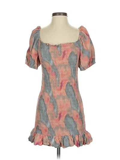 Pre-owned Bb Dakota By Steve Madden Casual Dress In Pink