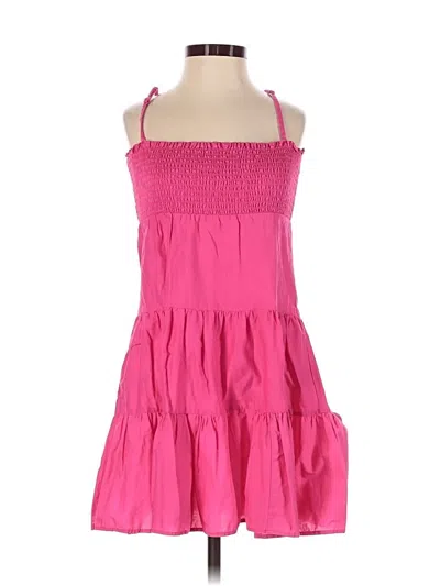 Pre-owned Bb Dakota By Steve Madden Casual Dress In Pink