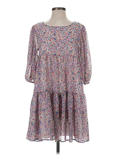 Pre-owned Bb Dakota By Steve Madden Casual Dress In Purple