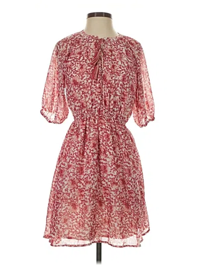 Pre-owned Bb Dakota By Steve Madden Casual Dress In Red