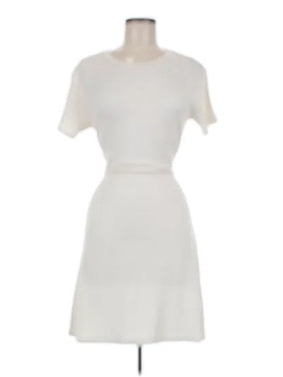 Pre-owned Bb Dakota By Steve Madden Casual Dress In White