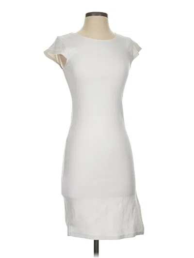 Pre-owned Bb Dakota By Steve Madden Casual Dress In White