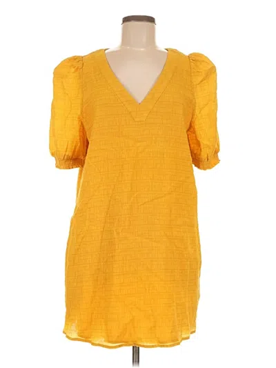 Pre-owned Bb Dakota By Steve Madden Casual Dress In Yellow
