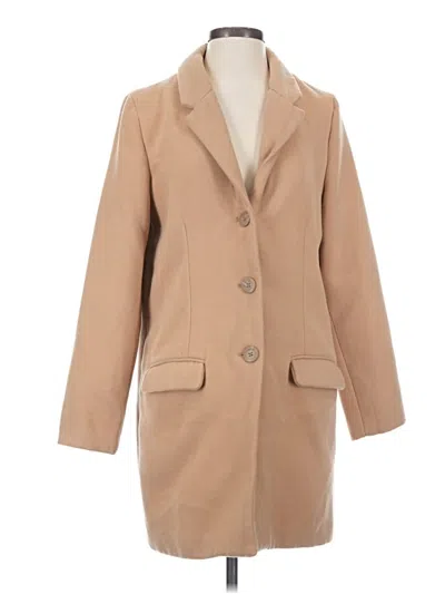 Pre-owned Bb Dakota By Steve Madden Coat In Tan