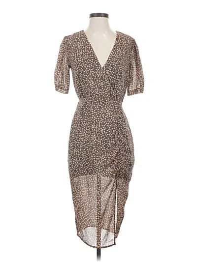 Pre-owned Bb Dakota By Steve Madden Cocktail Dress In Brown