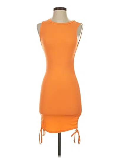 Pre-owned Bb Dakota By Steve Madden Cocktail Dress In Orange