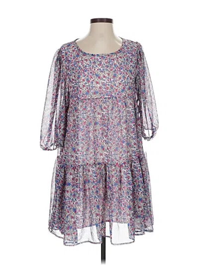 Pre-owned Bb Dakota By Steve Madden Cocktail Dress In Purple