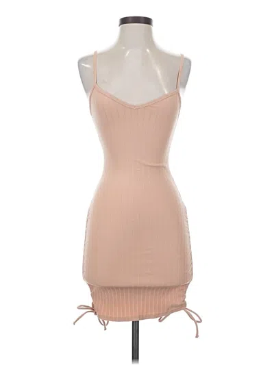 Pre-owned Bb Dakota By Steve Madden Cocktail Dress In Tan