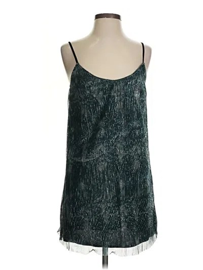 Pre-owned Bb Dakota By Steve Madden Cocktail Dress In Teal