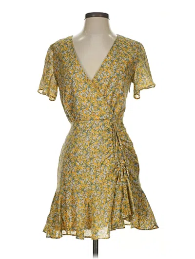 Pre-owned Bb Dakota By Steve Madden Cocktail Dress In Yellow