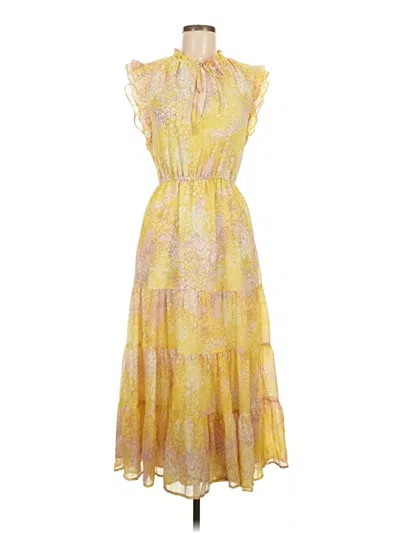 Pre-owned Bb Dakota By Steve Madden Cocktail Dress In Yellow