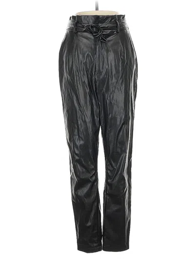 Pre-owned Bb Dakota By Steve Madden Faux Leather Pants In Black