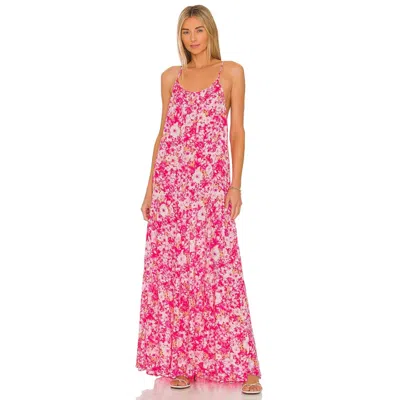 Bb Dakota By Steve Madden Garden Of Dreams Maxi Dress Pink Jzz396