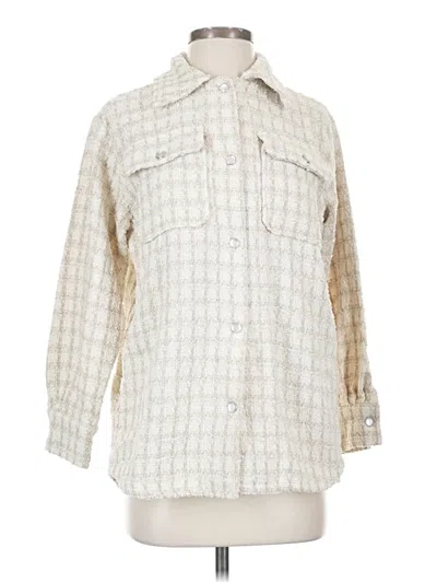 Pre-owned Bb Dakota By Steve Madden Jacket In Ivory