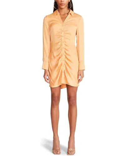 Bb Dakota By Steve Madden Let's Disco Dress Women's Gold Ruched Jdm1074