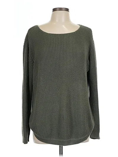 Pre-owned Bb Dakota By Steve Madden Pullover Sweater In Green