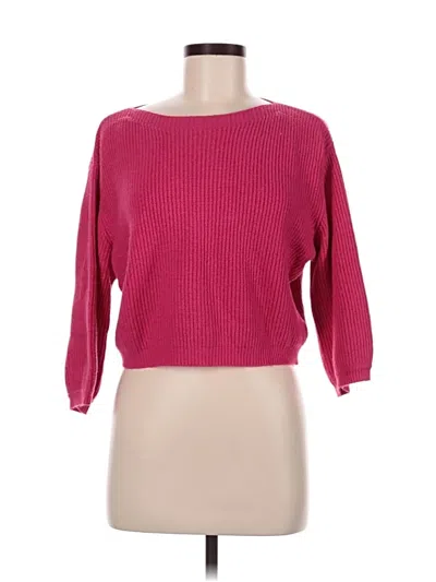 Pre-owned Bb Dakota By Steve Madden Pullover Sweater In Pink