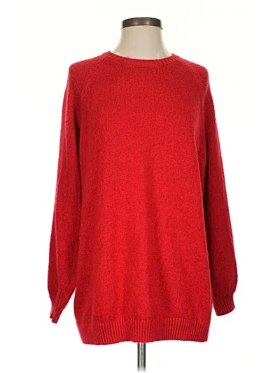 Pre-owned Bb Dakota By Steve Madden Pullover Sweater In Red