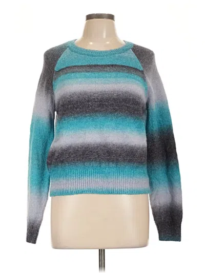 Pre-owned Bb Dakota By Steve Madden Pullover Sweater In Teal