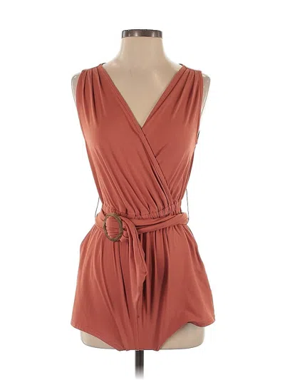 Pre-owned Bb Dakota By Steve Madden Romper In Orange