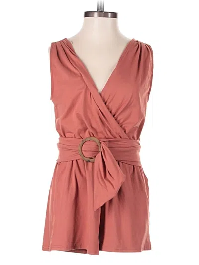 Pre-owned Bb Dakota By Steve Madden Romper In Orange