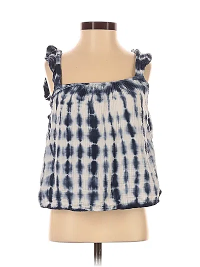 Pre-owned Bb Dakota By Steve Madden Sleeveless Blouse In Blue