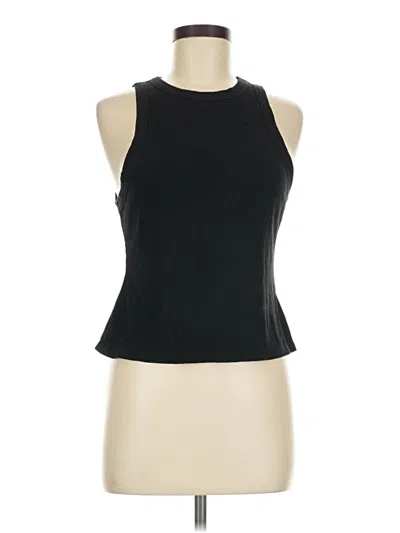 Pre-owned Bb Dakota By Steve Madden Tank Top Black Halter Neckline Tops