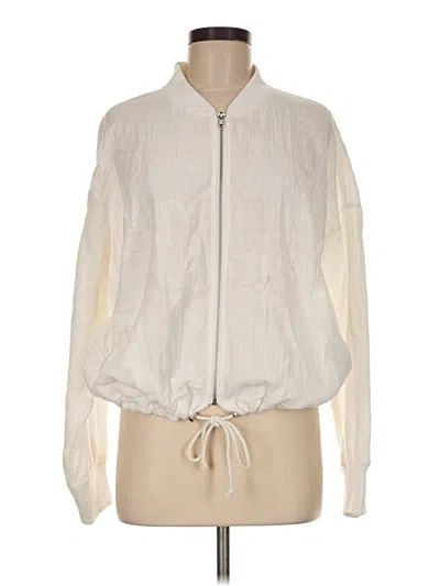 Pre-owned Bb Dakota By Steve Madden Track Jacket In Ivory