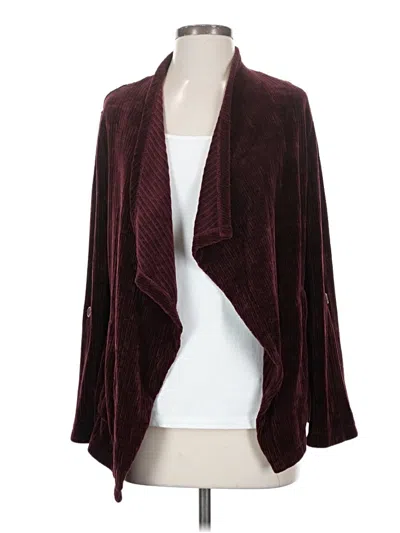 Pre-owned Bb Dakota Cardigan Sweater In Burgundy