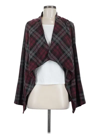Pre-owned Bb Dakota Cardigan Sweater In Burgundy