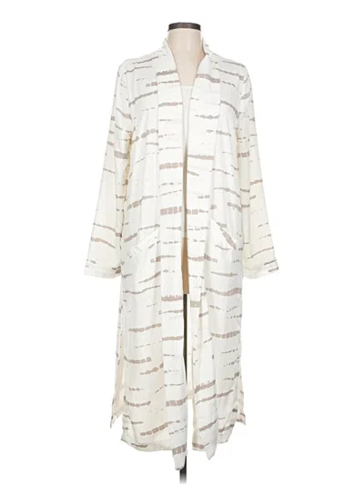 Pre-owned Bb Dakota Cardigan Sweater In White