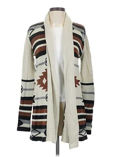 Pre-owned Bb Dakota Cardigan Sweater In White