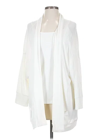 Pre-owned Bb Dakota Cardigan Sweater In White