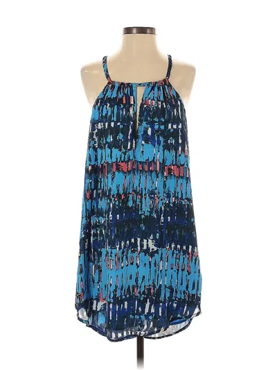 Pre-owned Bb Dakota Casual Dress In Blue