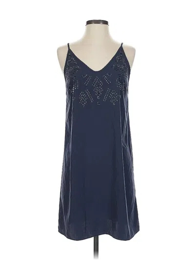 Pre-owned Bb Dakota Casual Dress In Blue
