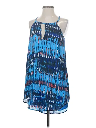 Pre-owned Bb Dakota Casual Dress In Blue