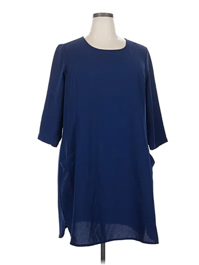 Pre-owned Bb Dakota Casual Dress In Blue