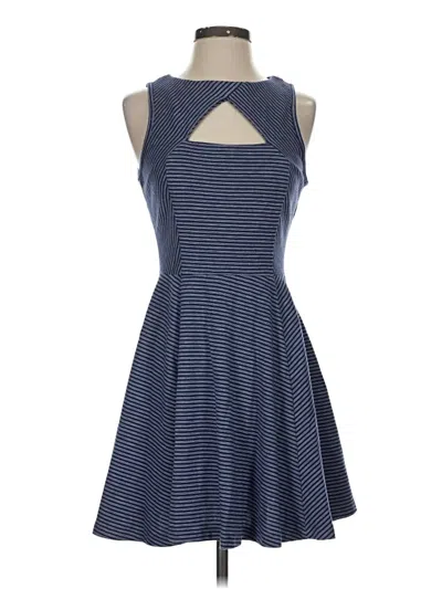 Pre-owned Bb Dakota Casual Dress In Blue