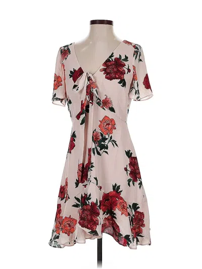 Pre-owned Bb Dakota Casual Dress In Brown