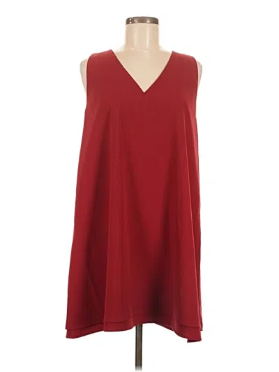 Pre-owned Bb Dakota Casual Dress In Burgundy