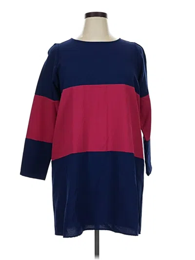 Pre-owned Bb Dakota Casual Dress In Burgundy