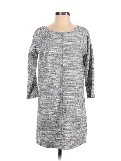 Pre-owned Bb Dakota Casual Dress In Gray