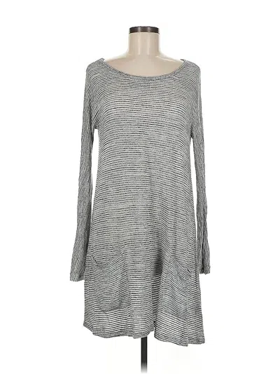 Pre-owned Bb Dakota Casual Dress In Gray