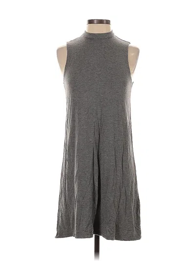 Pre-owned Bb Dakota Casual Dress In Gray