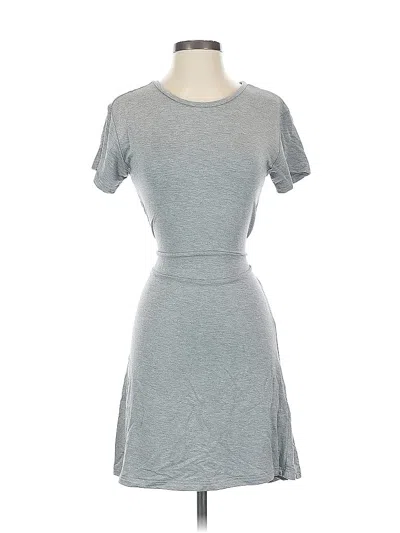Pre-owned Bb Dakota Casual Dress In Gray